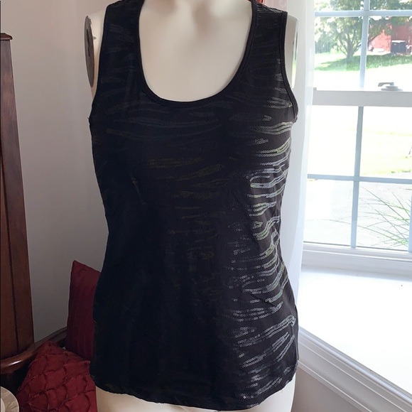 Sequin Racerback Tank - Picture 1 of 3